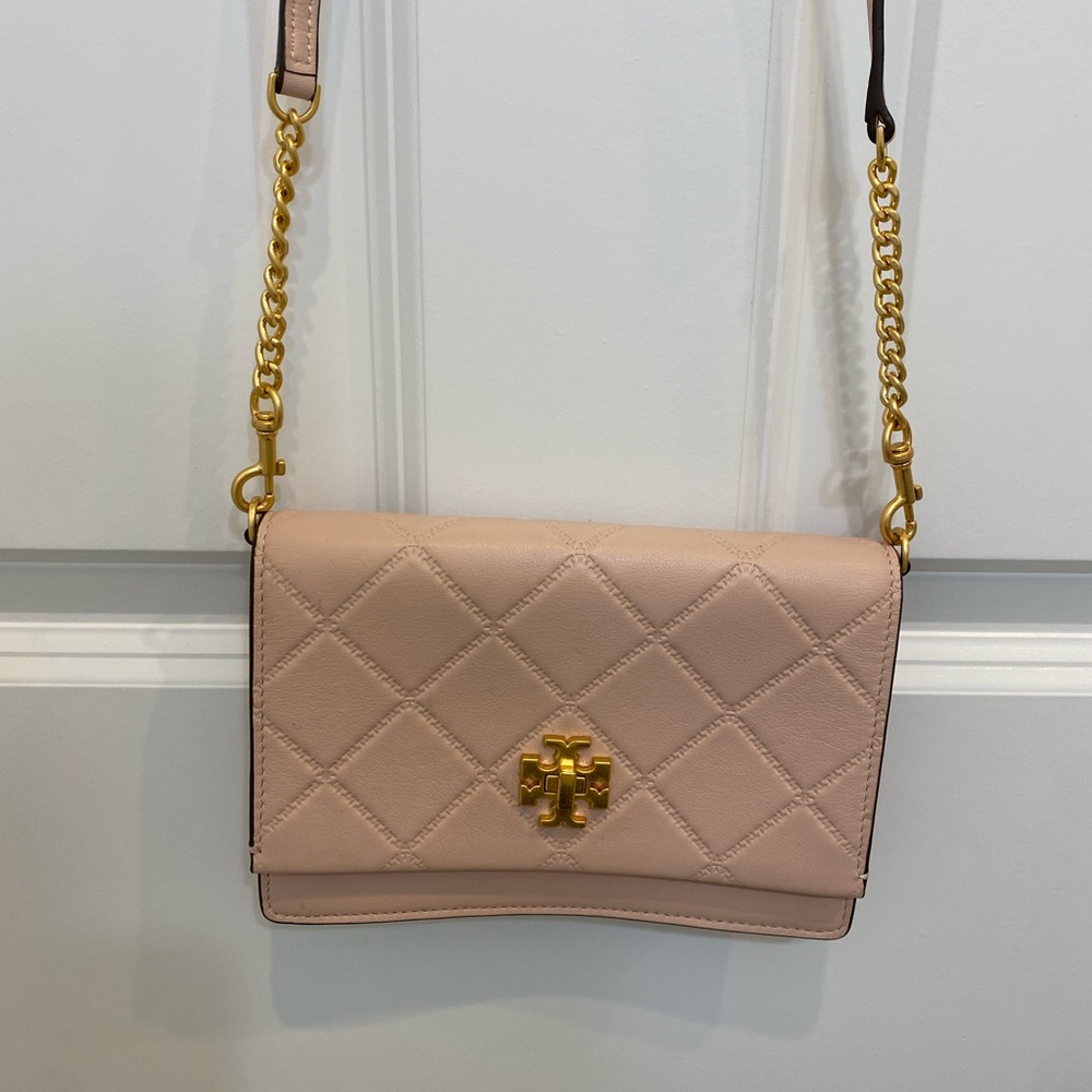 Tory Burch lightly worn pink purse
